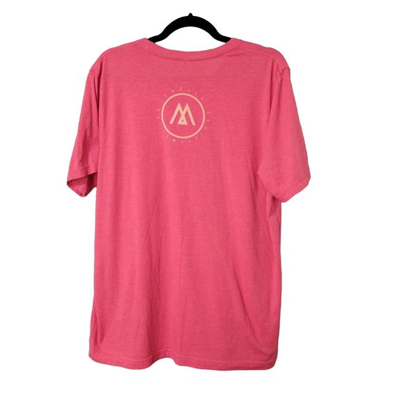 XL Be Your Own Superhero Evolved Motion DenverCo Red Short Sleeve T-Shirt 1073 - Picture 2 of 5